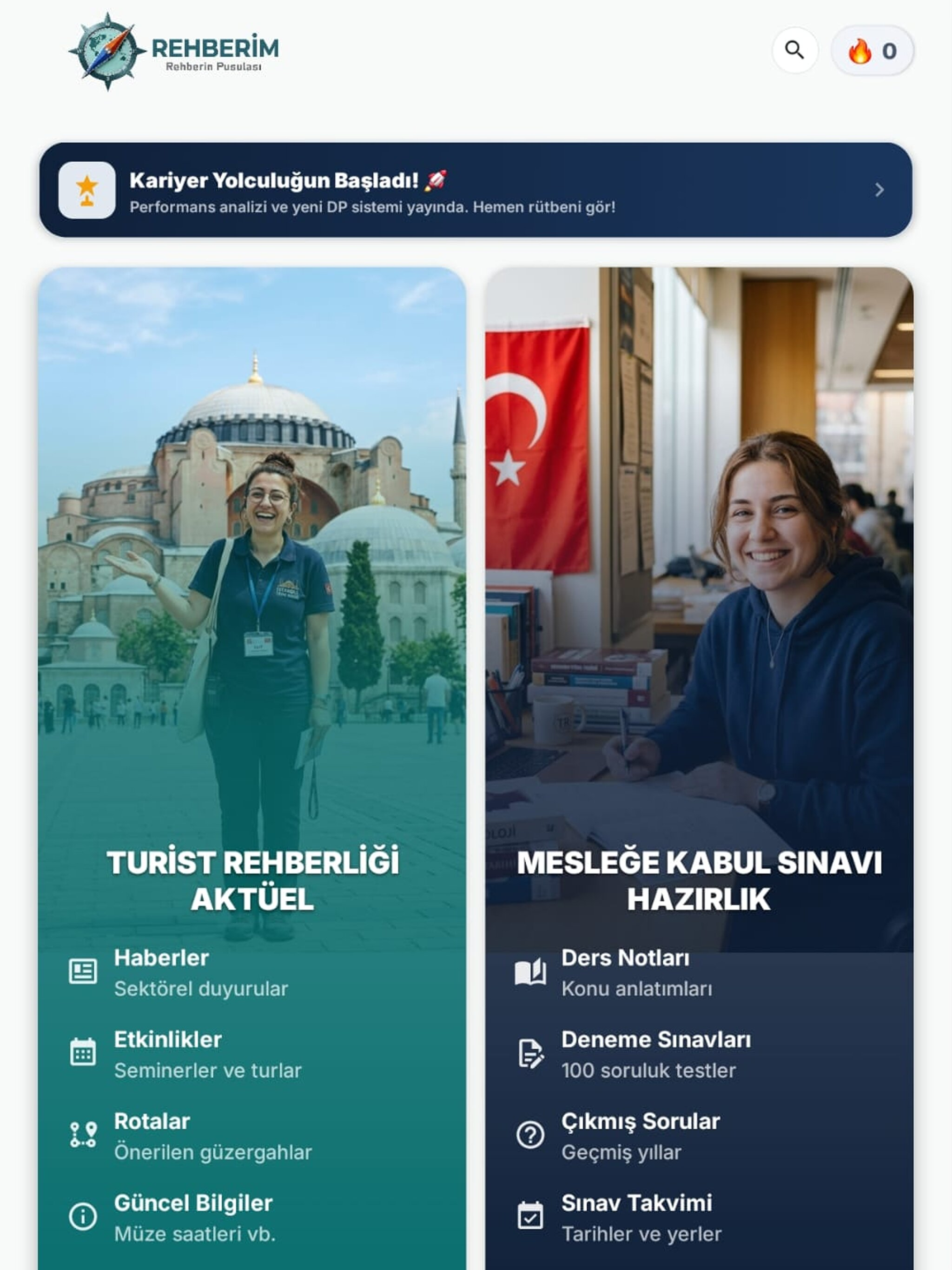 Ana Ekran ve Haberler